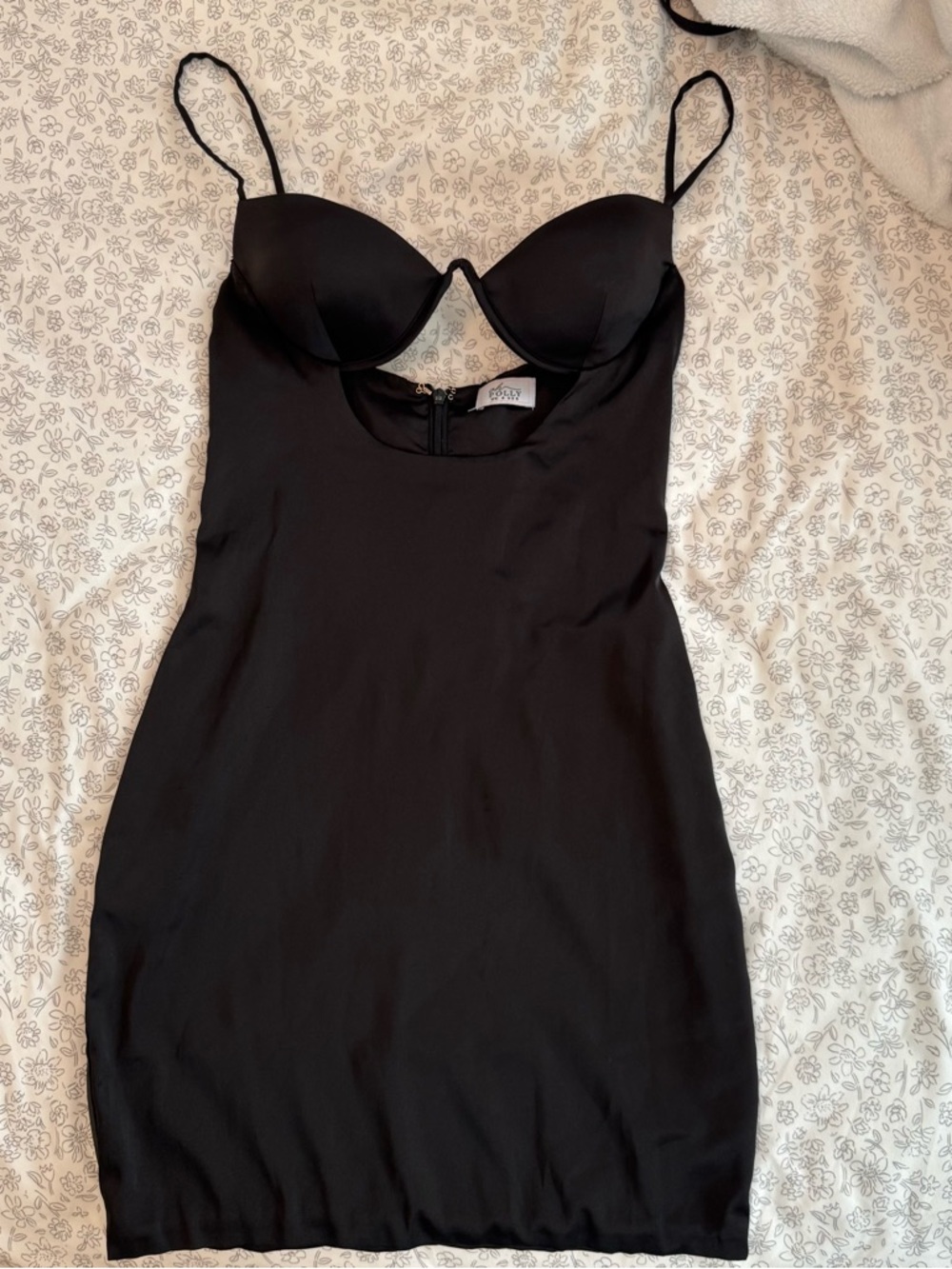 Oh Polly Black Mini Dress